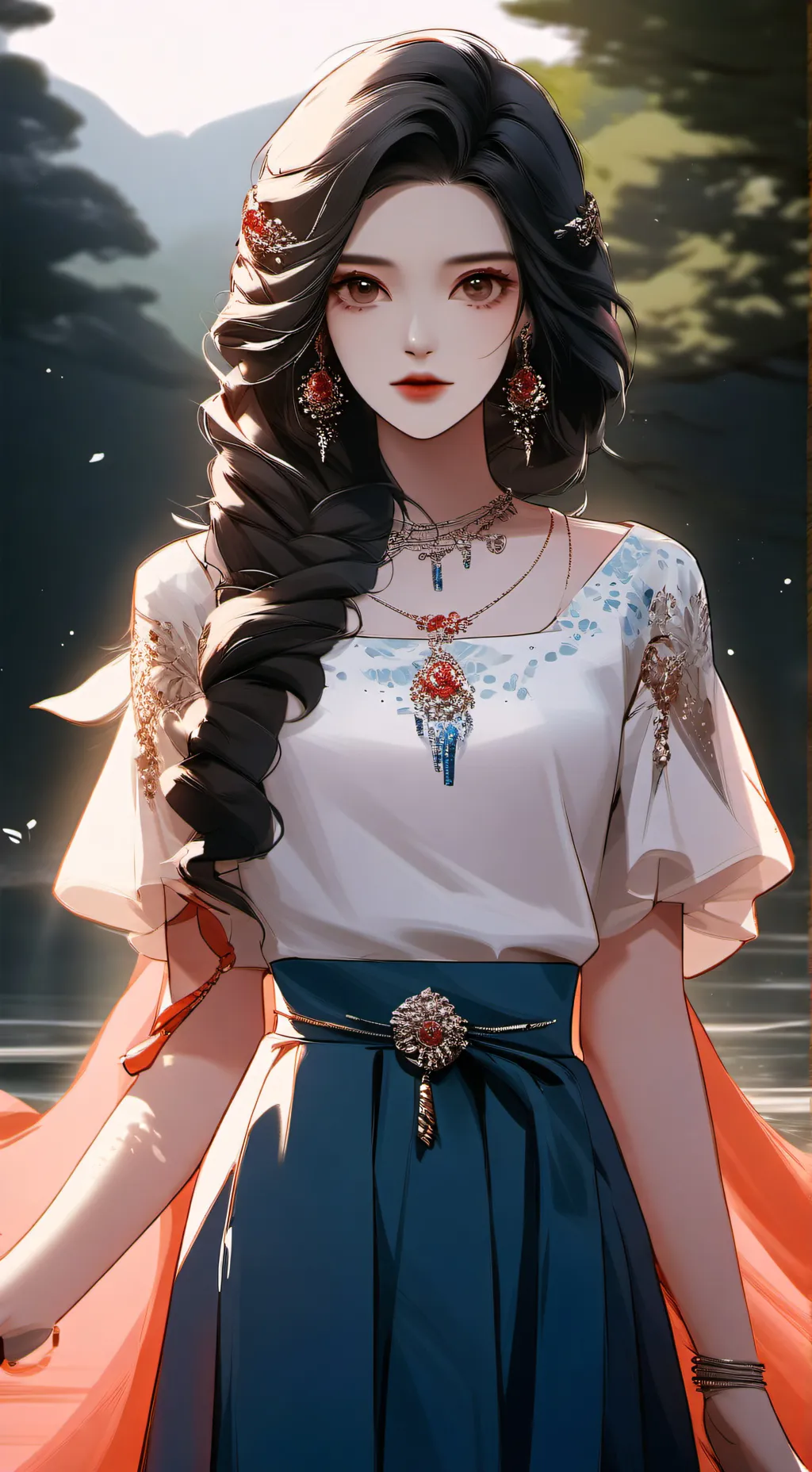 ai character: Khun Nueng background