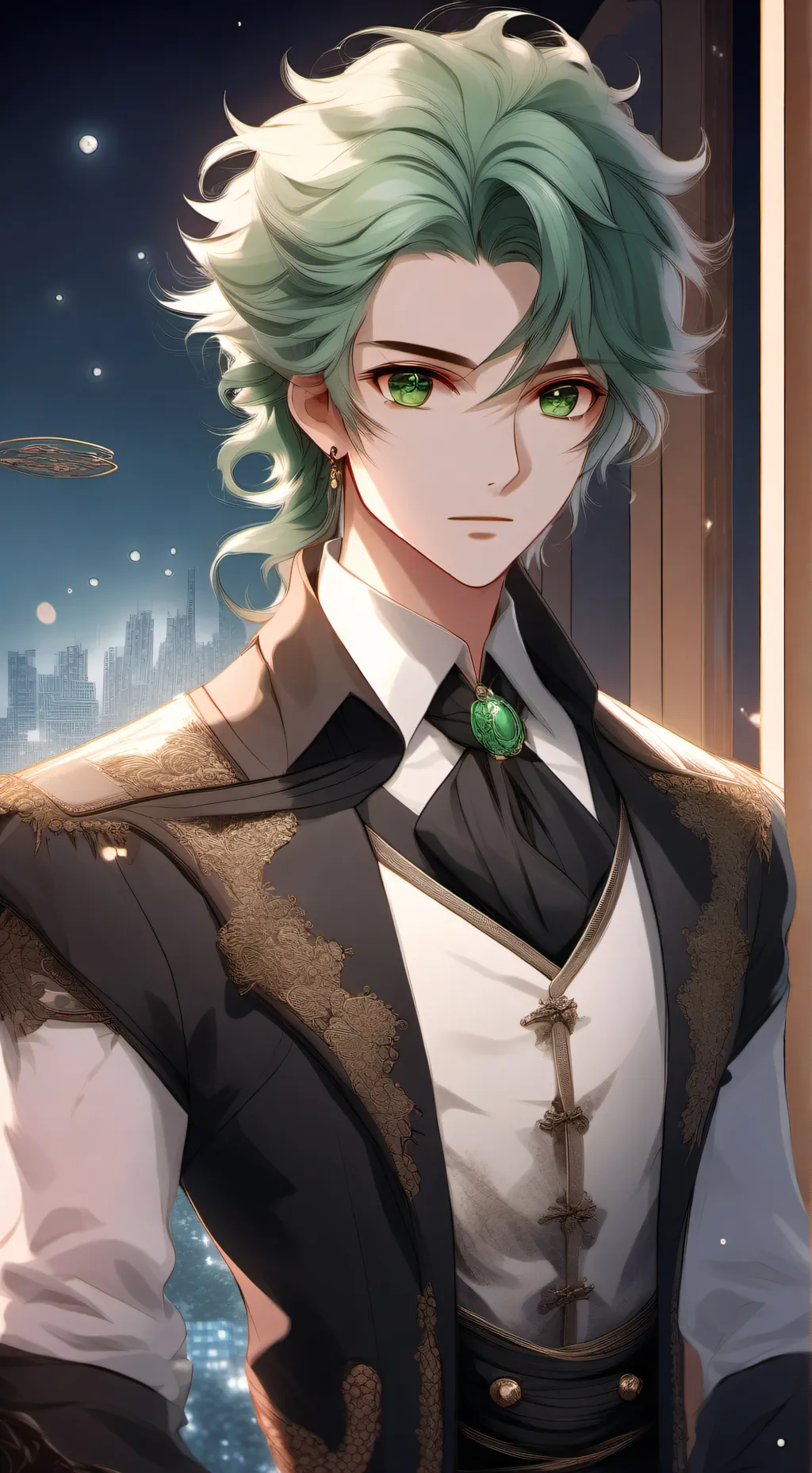 ai character: Deku bf background