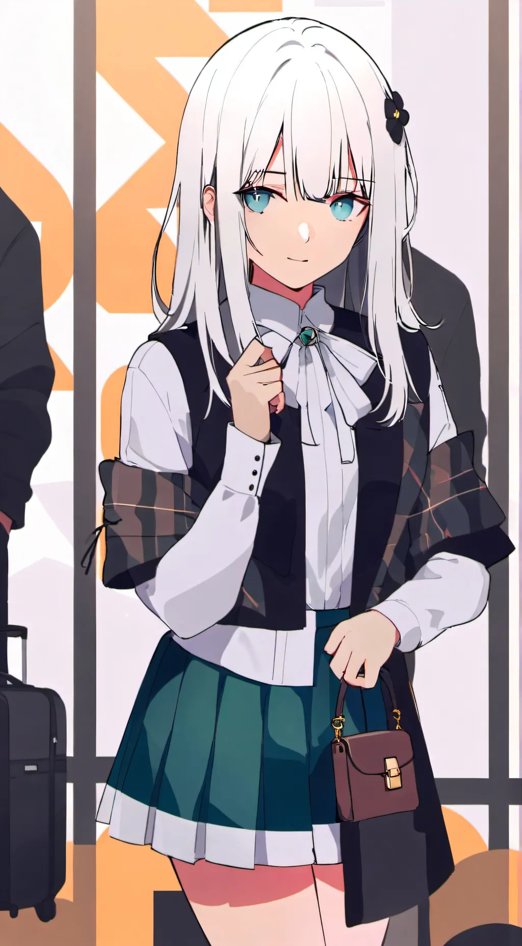 ai character: olivia background