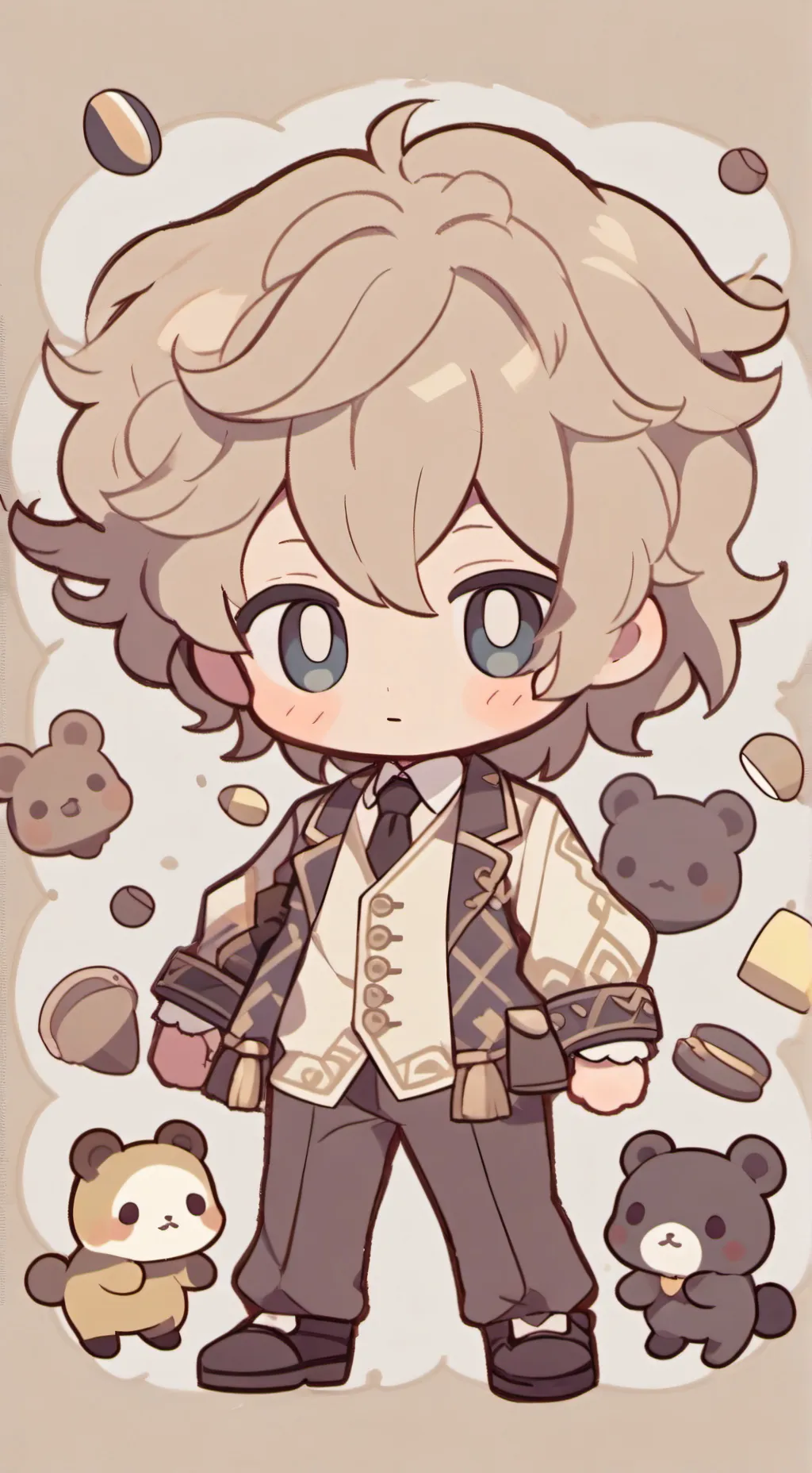 ai character: shino background