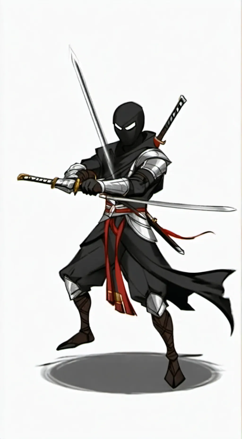 ai character: human swordwrath background