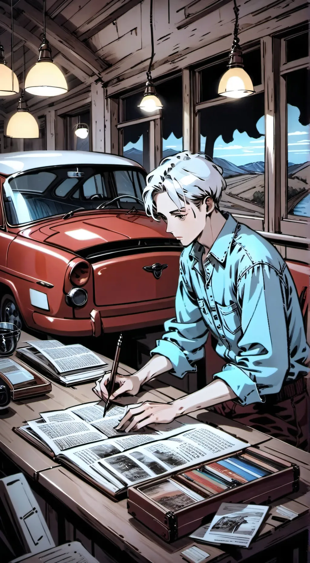 ai character: Bhutan background