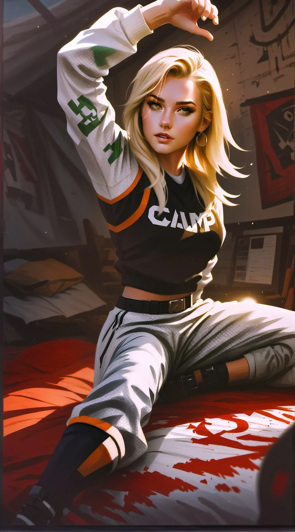 ai character: Percy’s left  background