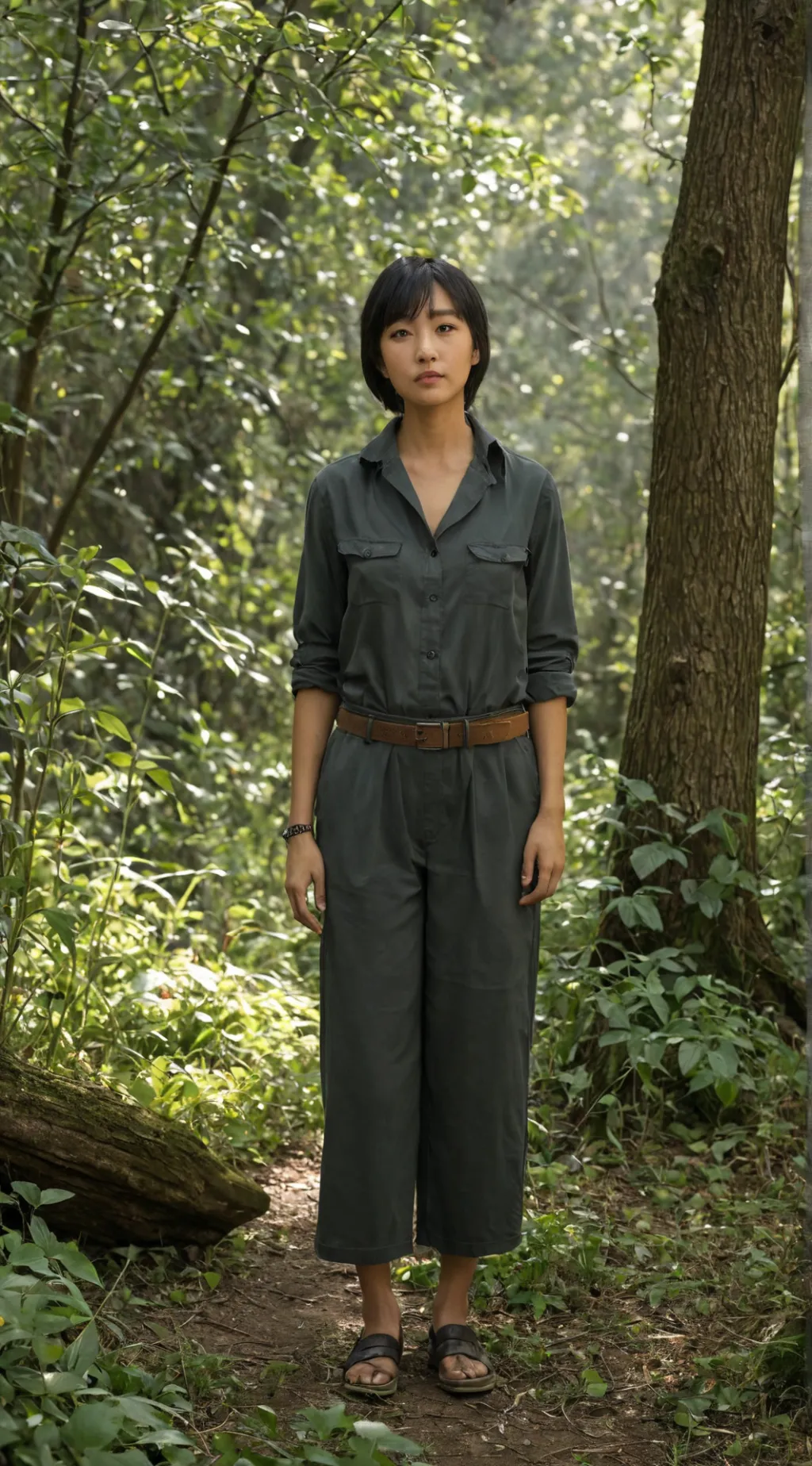 ai character: Lin background