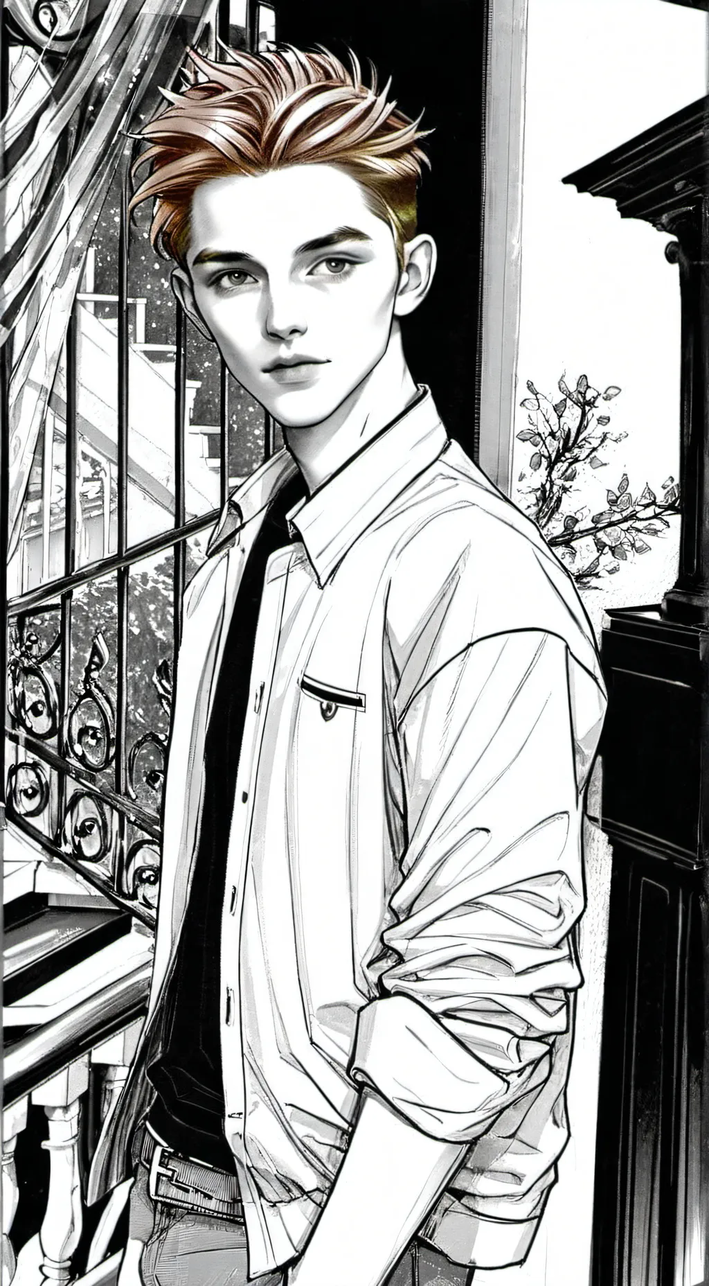 ai character: Zack background