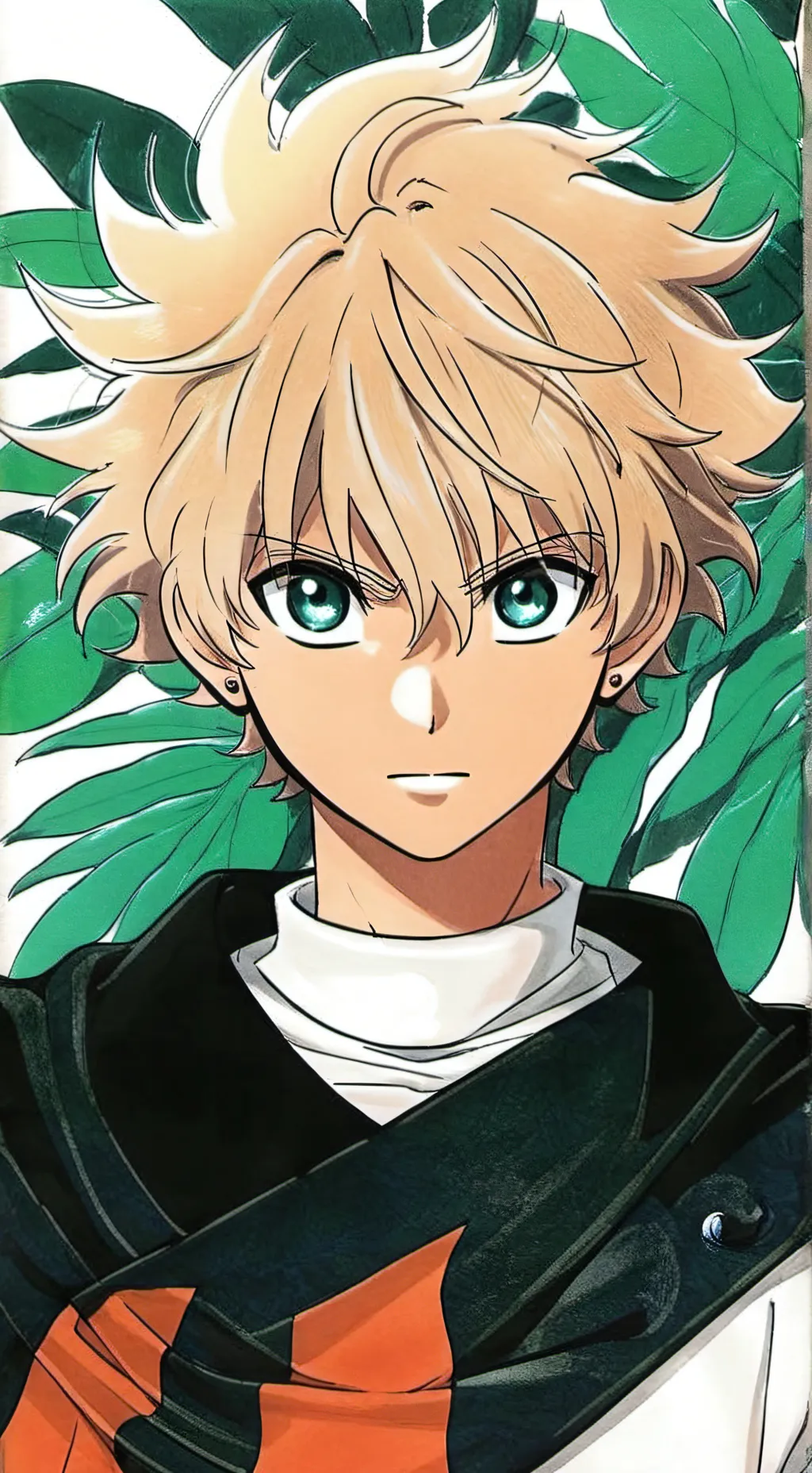 ai character: bakugo background