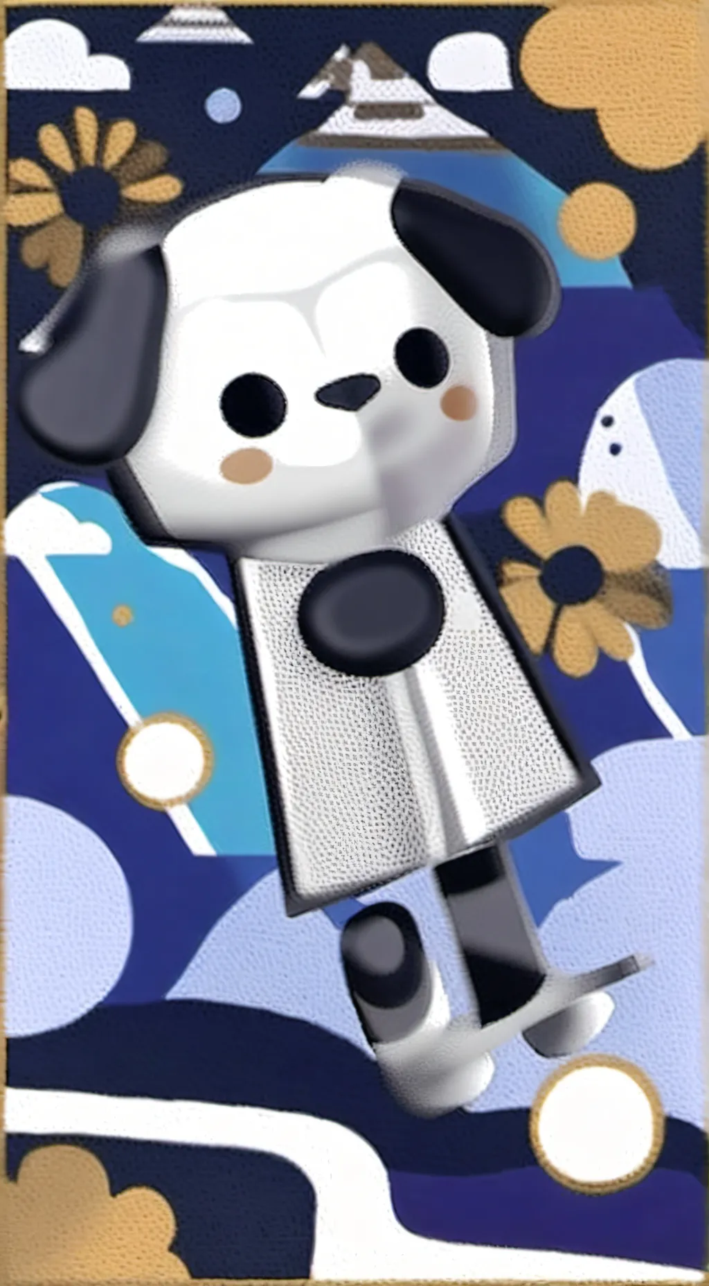 ai character: Shelly ignorada?  background