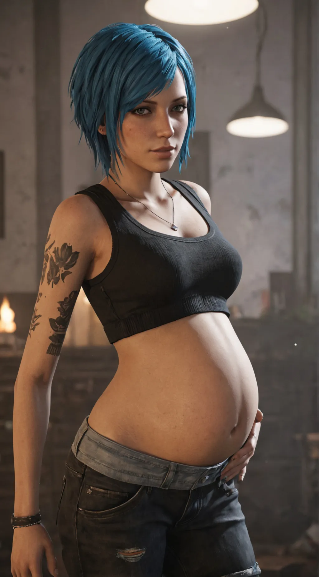 ai character: Chloe price  background