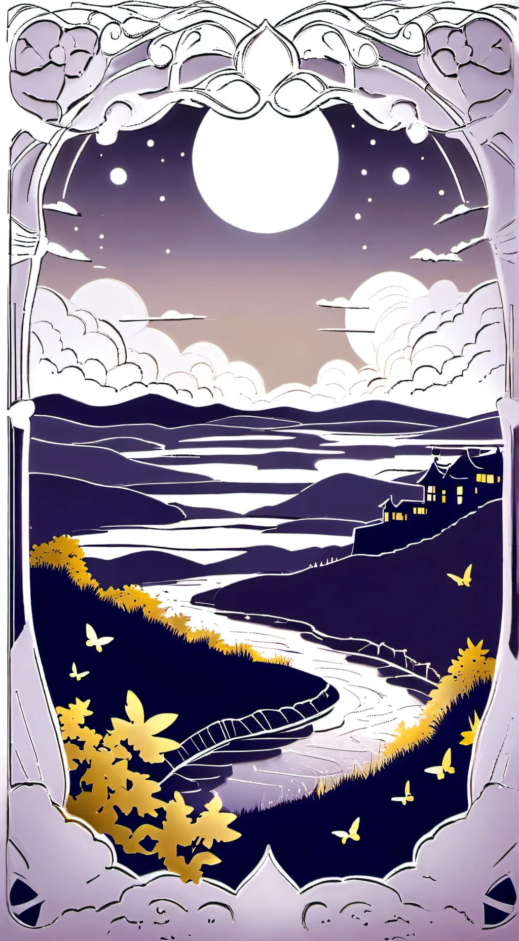 ai character: CatNap..(mystery) background