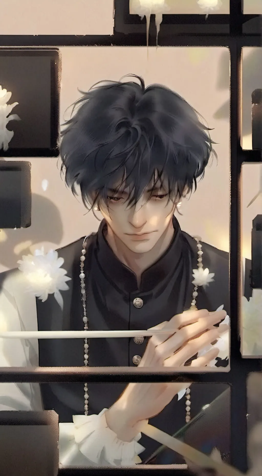 ai character: Lucas  background