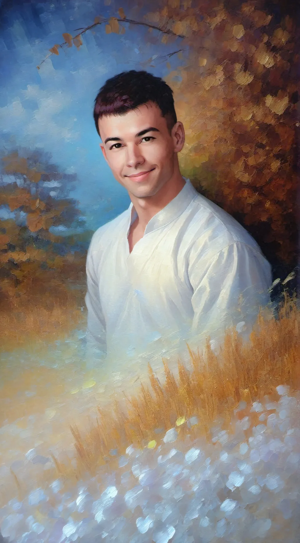 ai character: Evan background