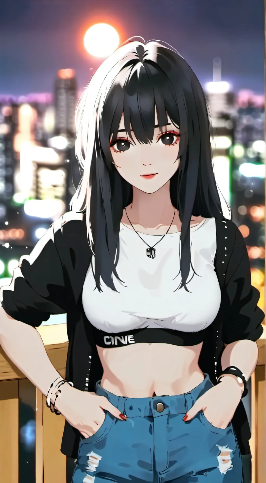 ai character: ✩Ivris☆ background