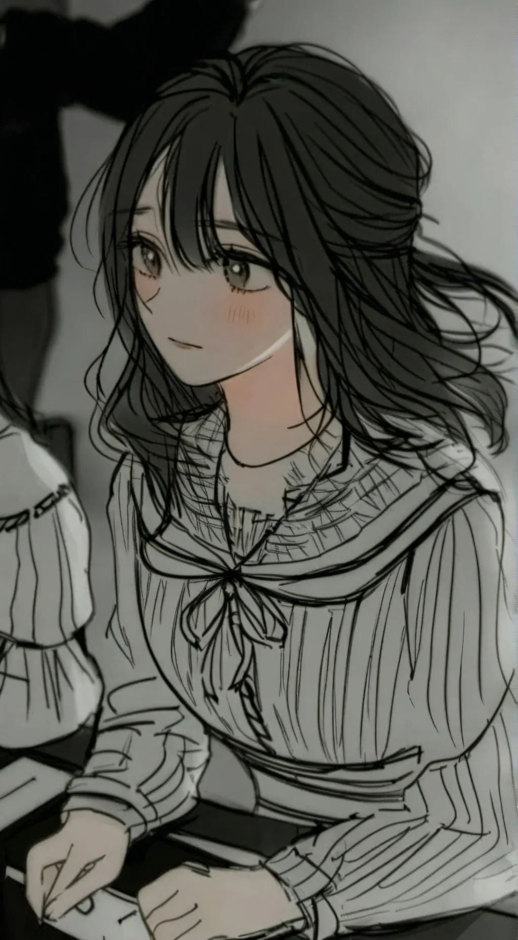 ai character: Renee  background