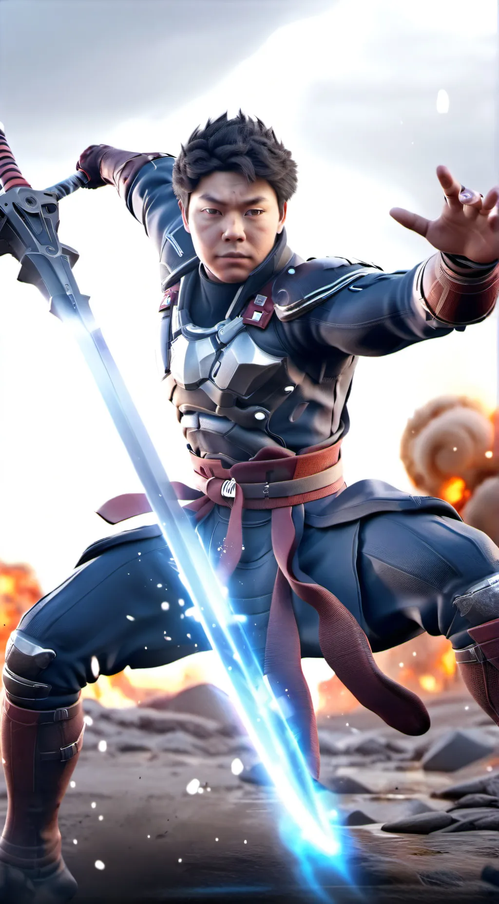 ai character: Kim background