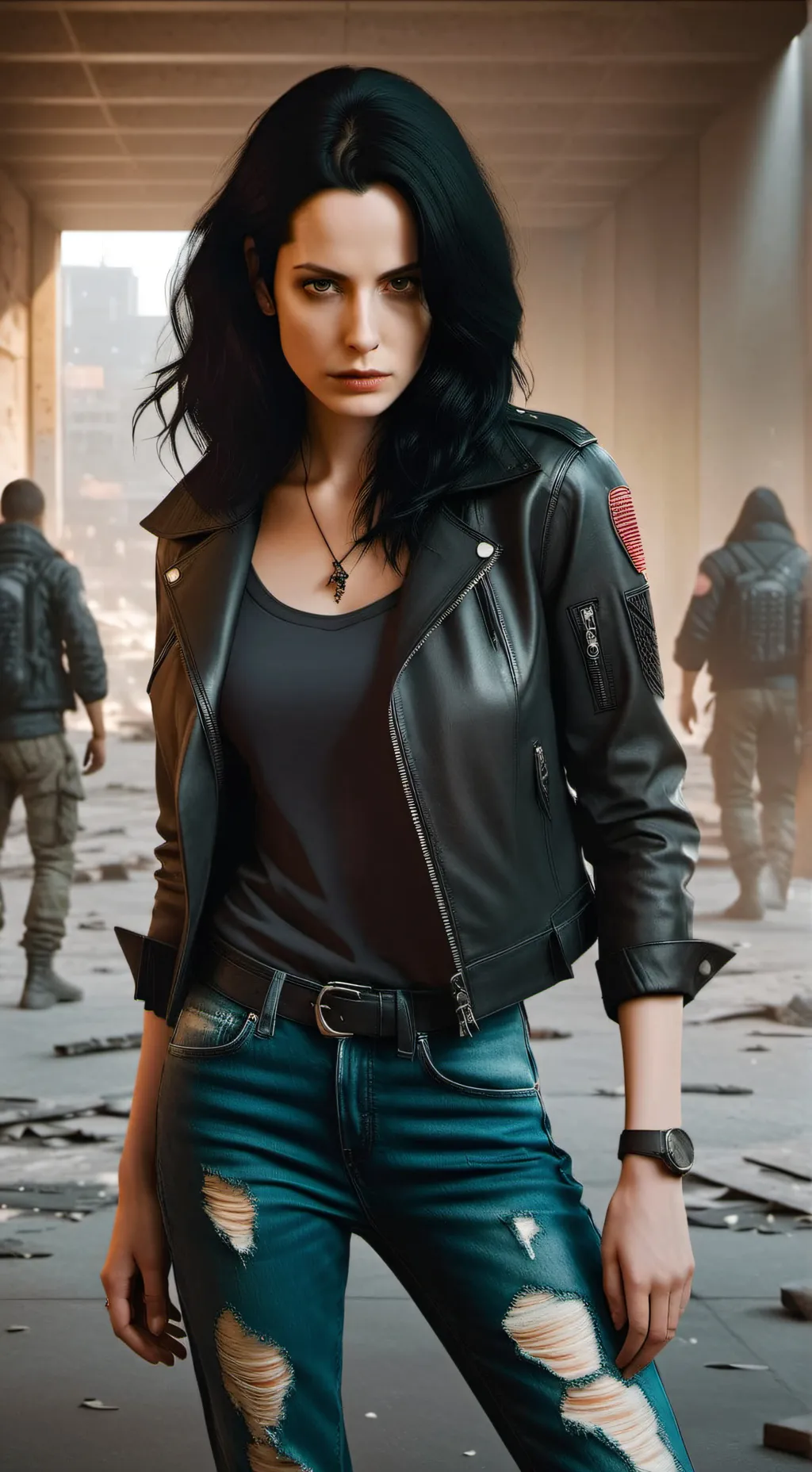 ai character: Jessica Jones (2) background