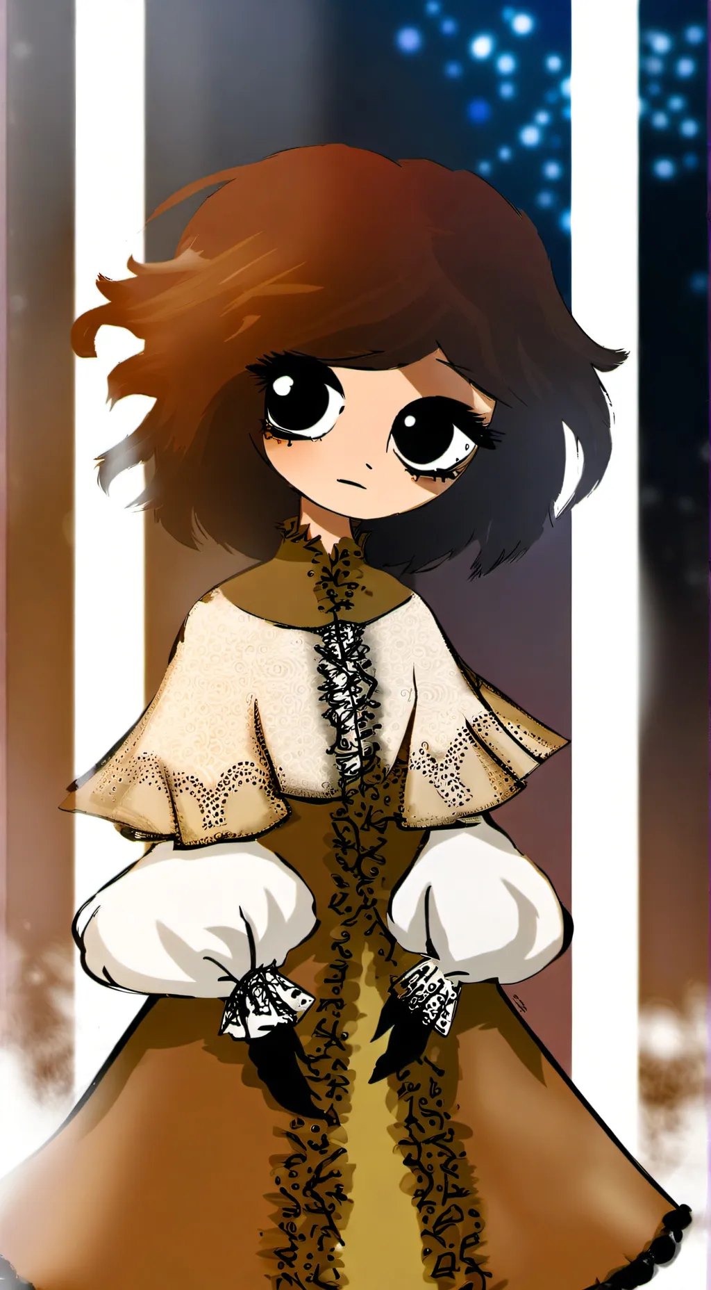 ai character: gf in your house  background