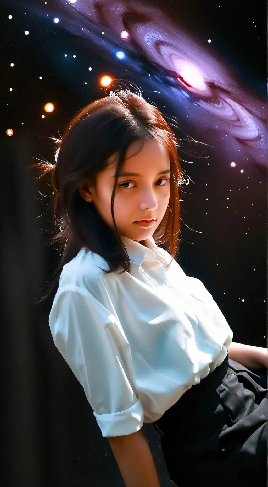 ai character: Kiara  background