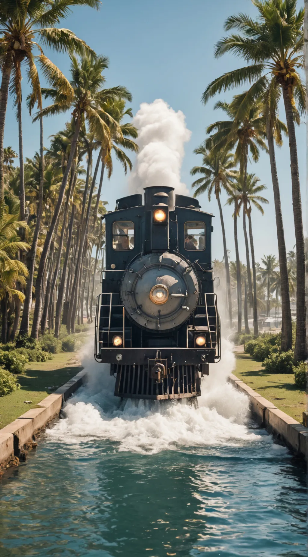 ai character: 🌴💖🌈TV🌈💖🌴 background