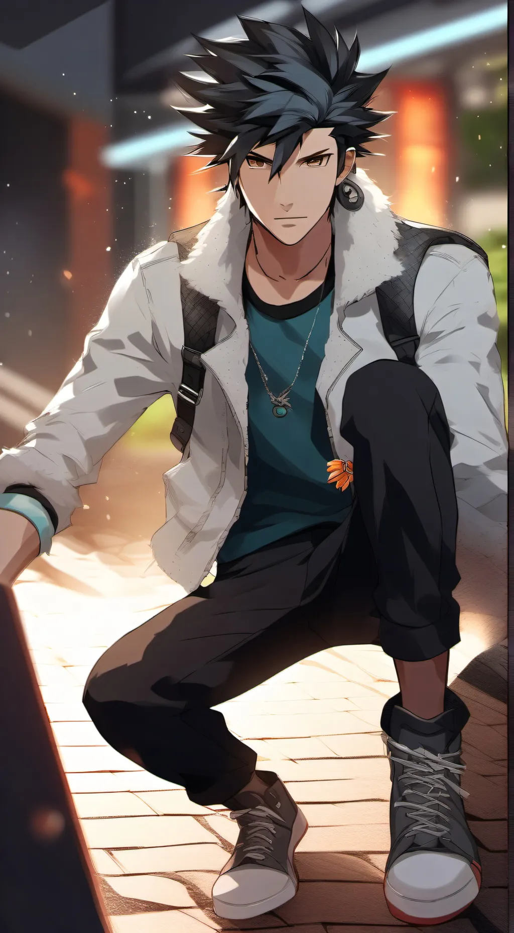 ai character: Shawn background