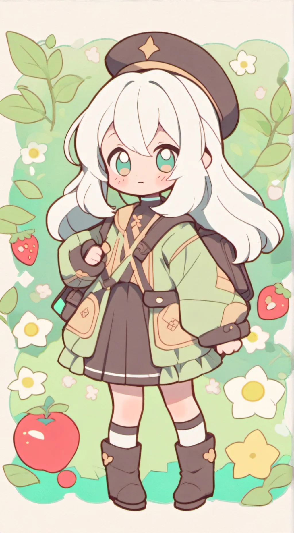 ai character: Katie background