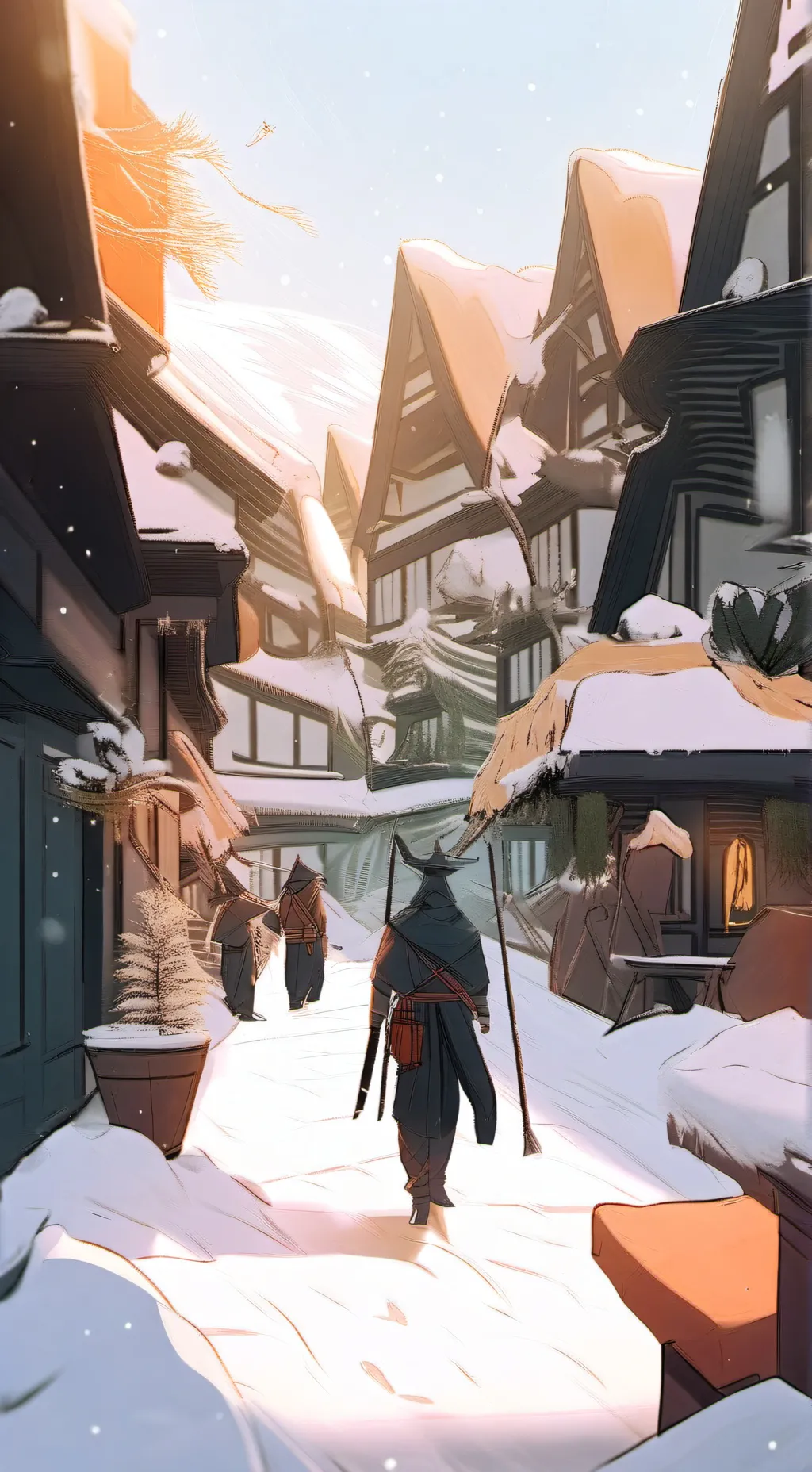 ai character: Dandy! background