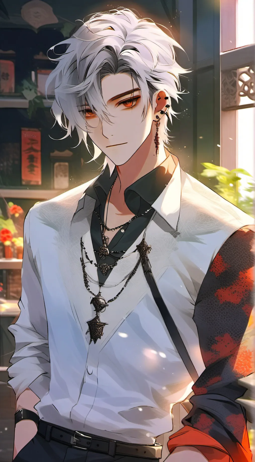 ai character: Michael  background