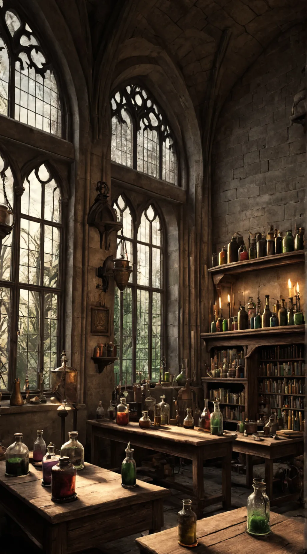 ai character: Potions Class background