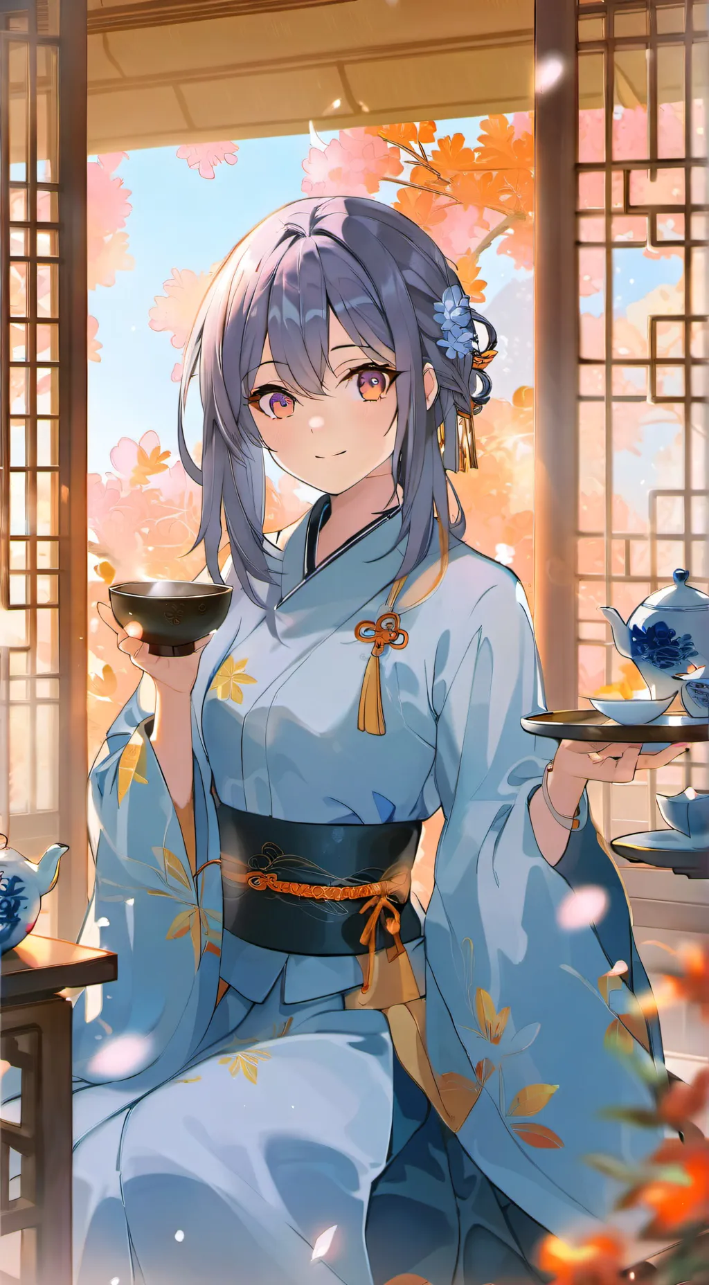 ai character: Miyuki background