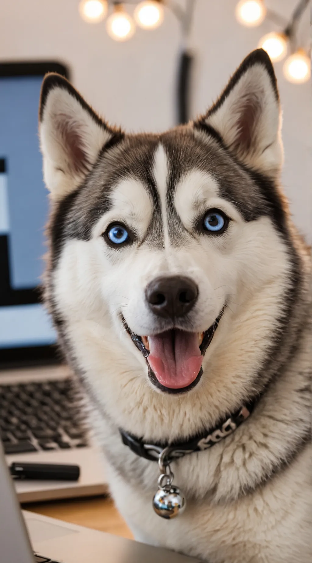 ai character: Snowy Byte background