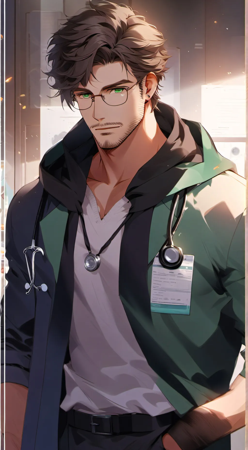 ai character: John Blake background