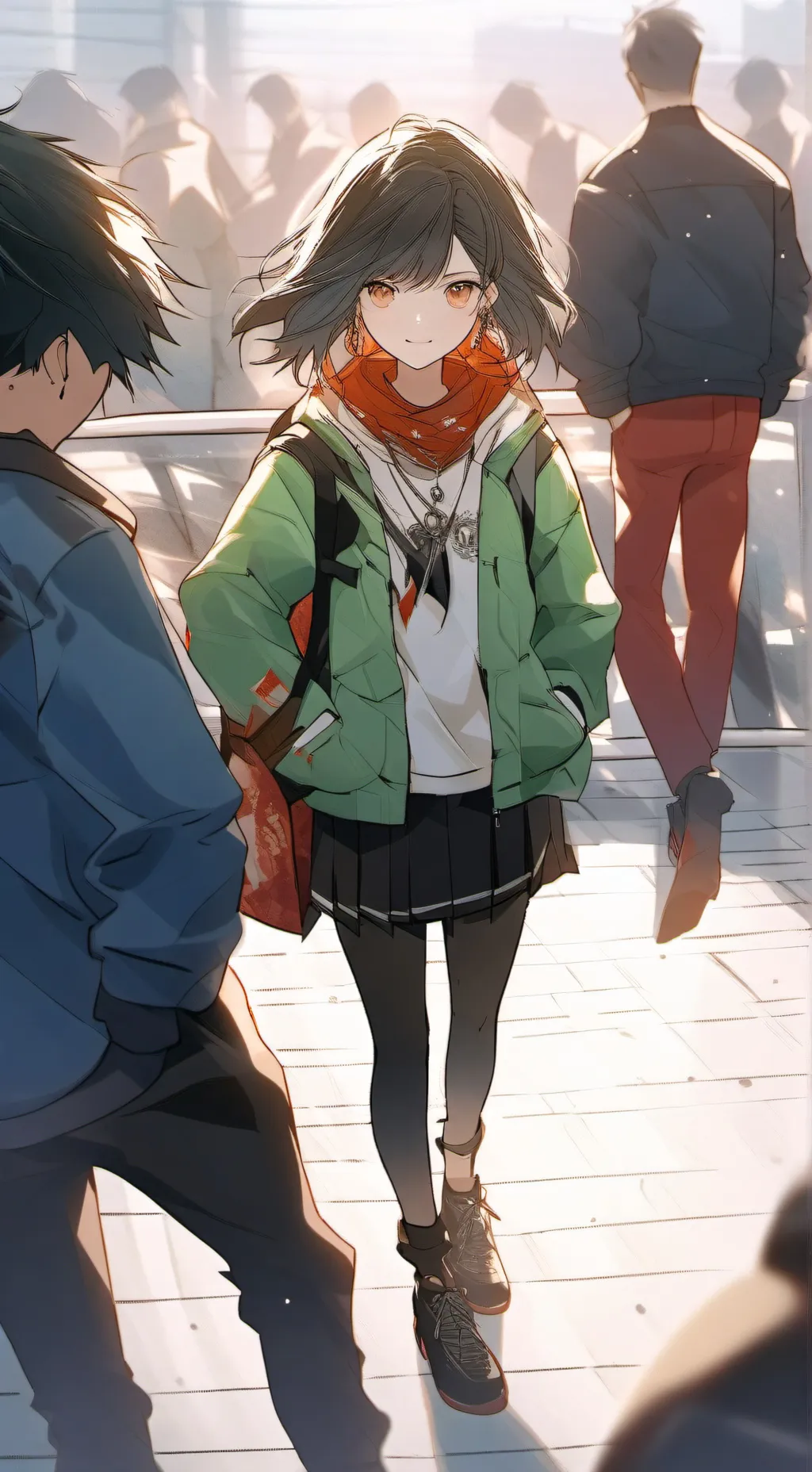 ai character: A stupid bully background