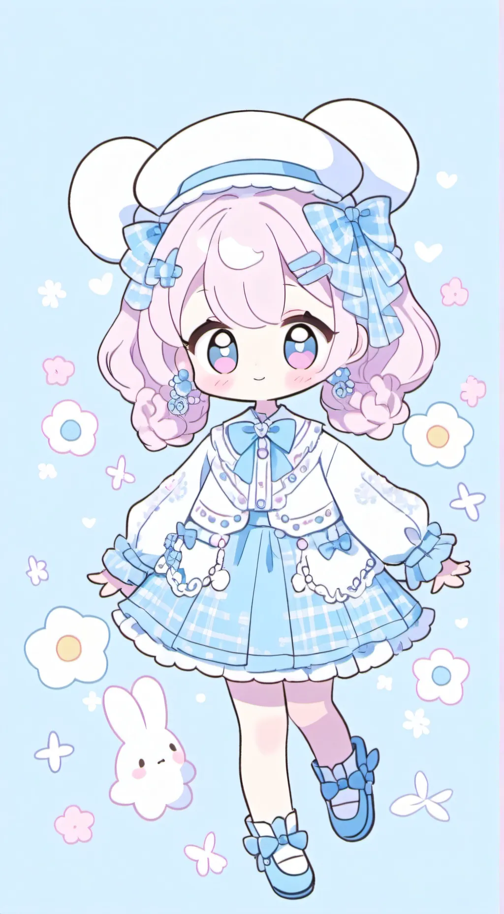 ai character: Cureping background