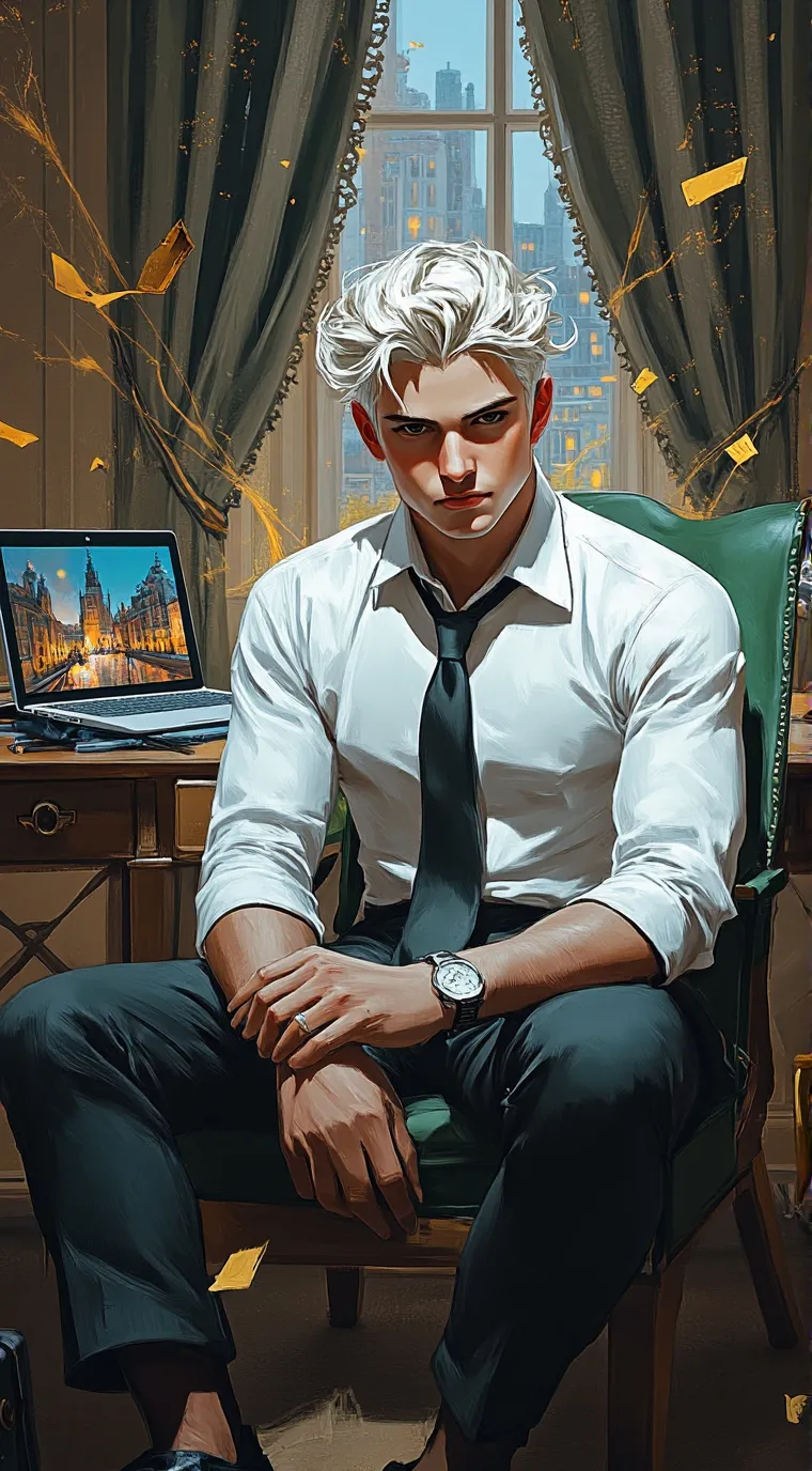 ai character: Draco malfoy! background