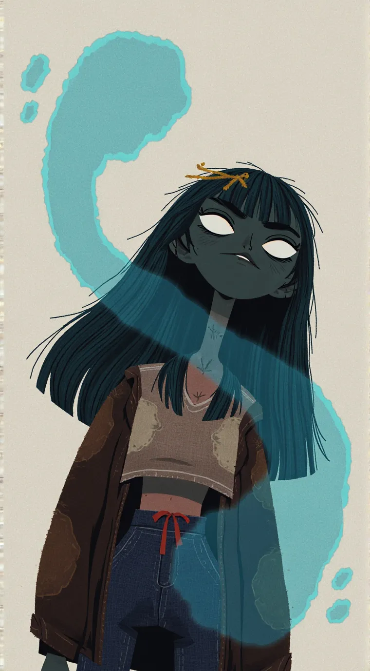 ai character: Dead background