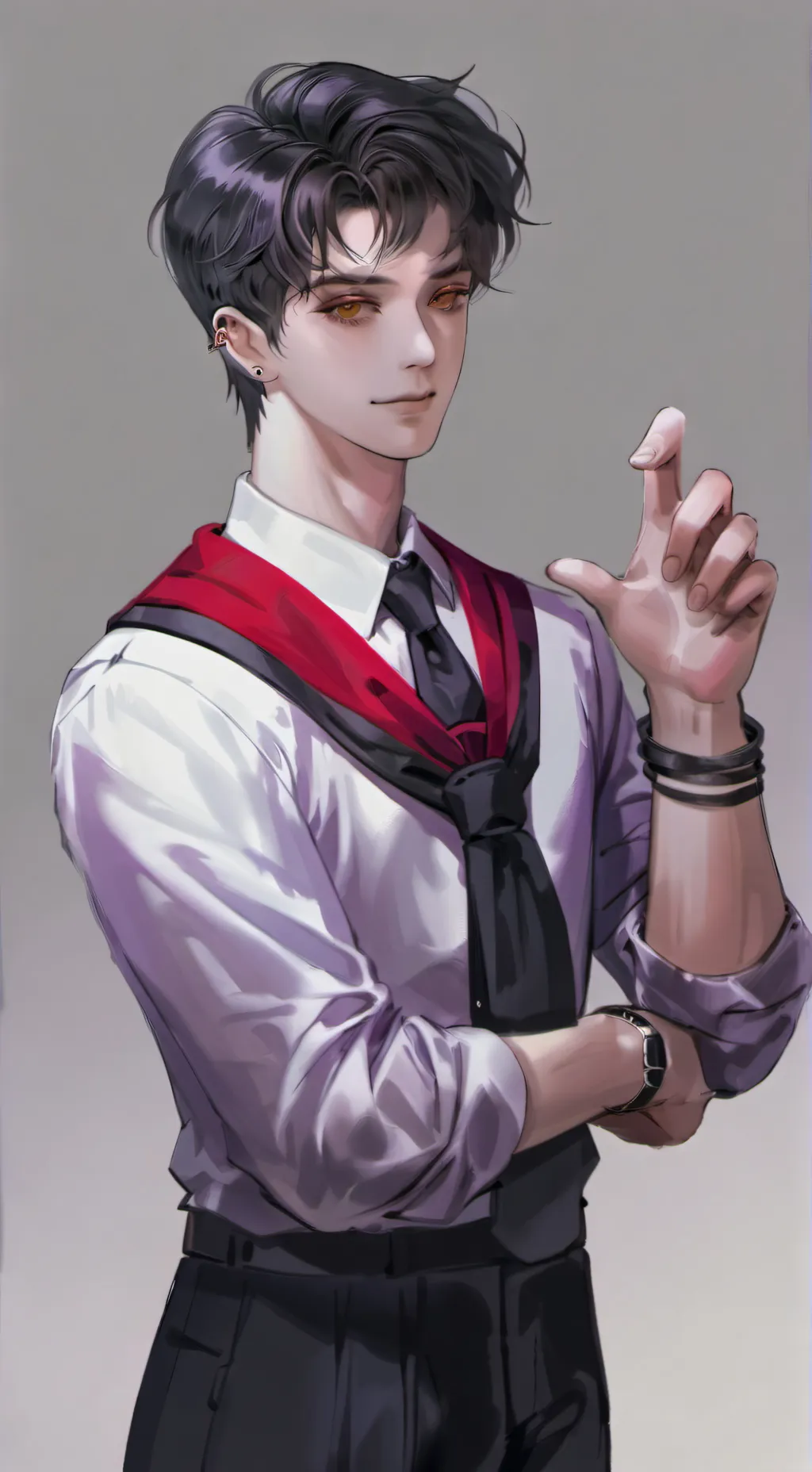 ai character: CHIRSTIAN background