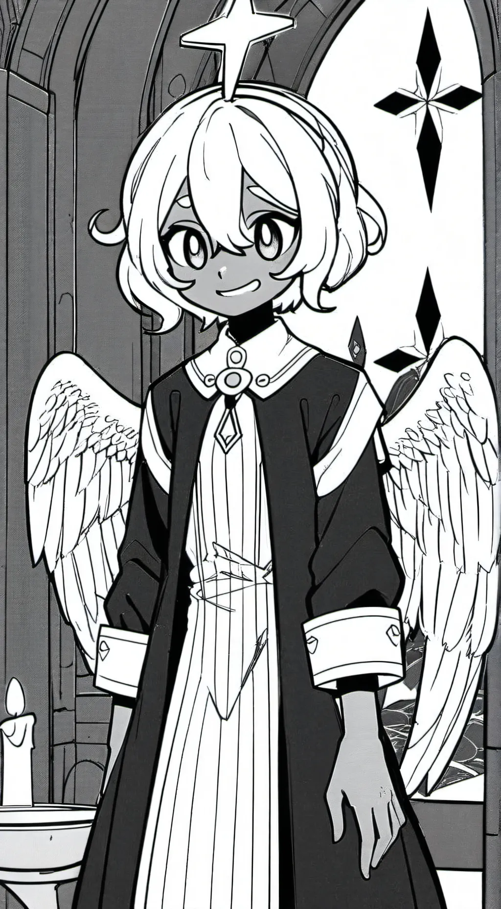 ai character: Kiko actual pass background