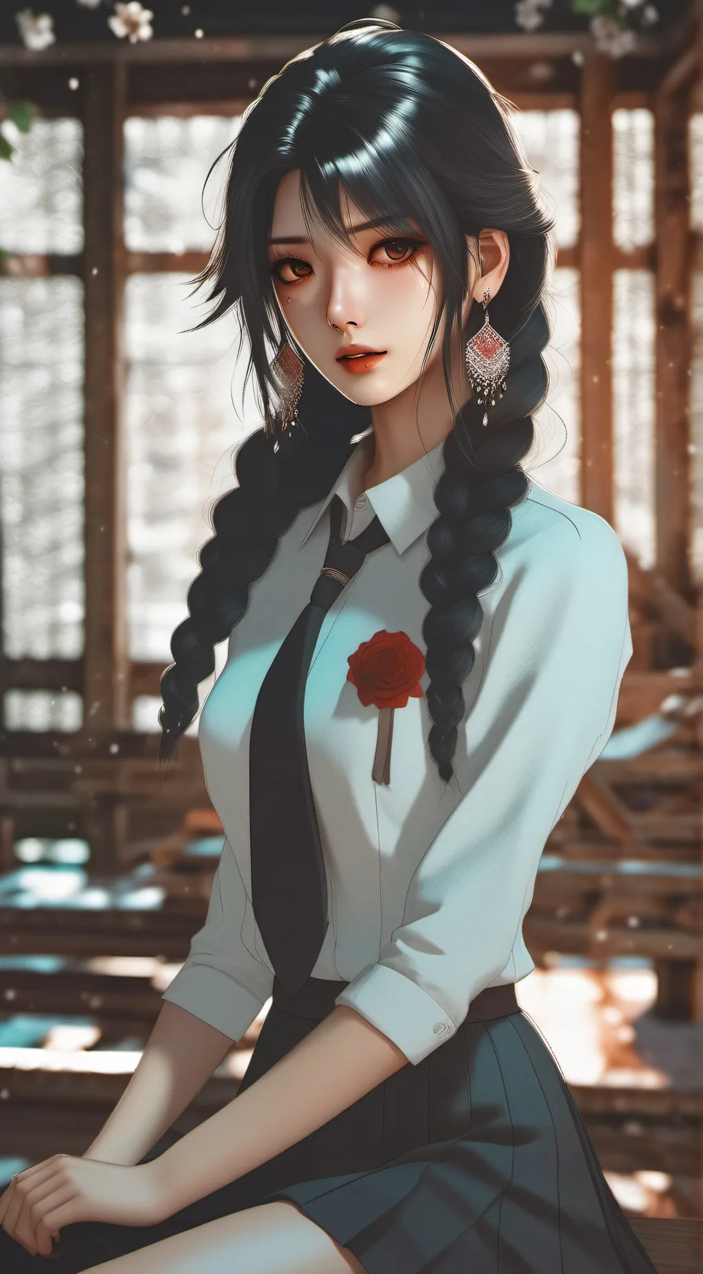 ai character: Kate background