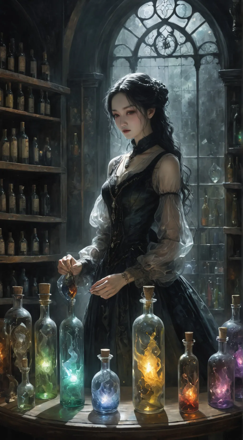 ai character: Vex background