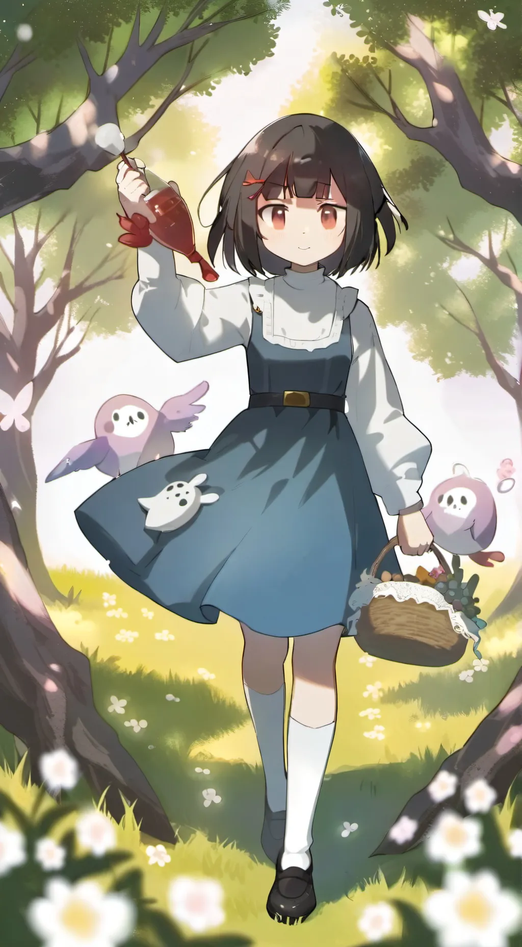 ai character: Frisk background