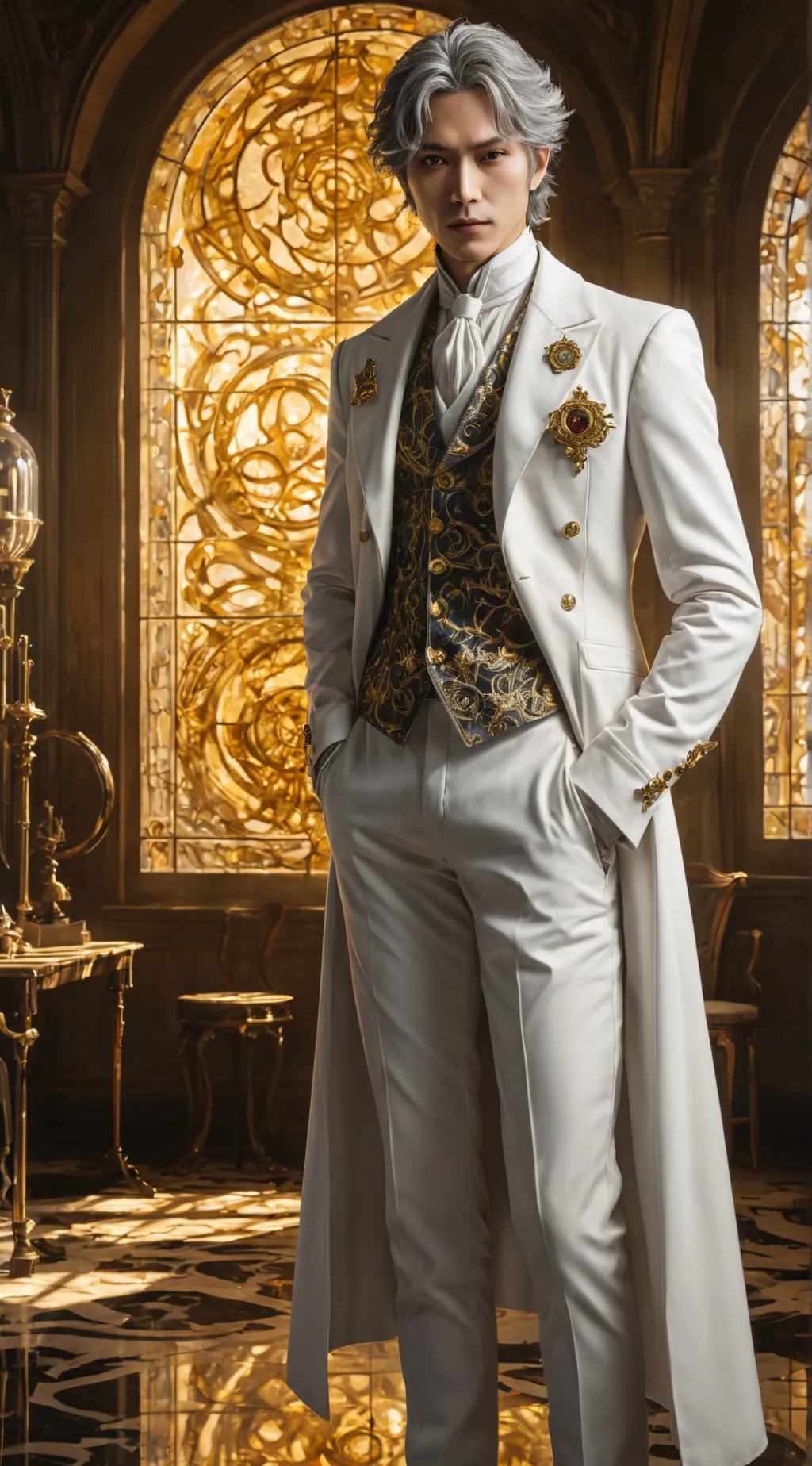 ai character: Magnus background