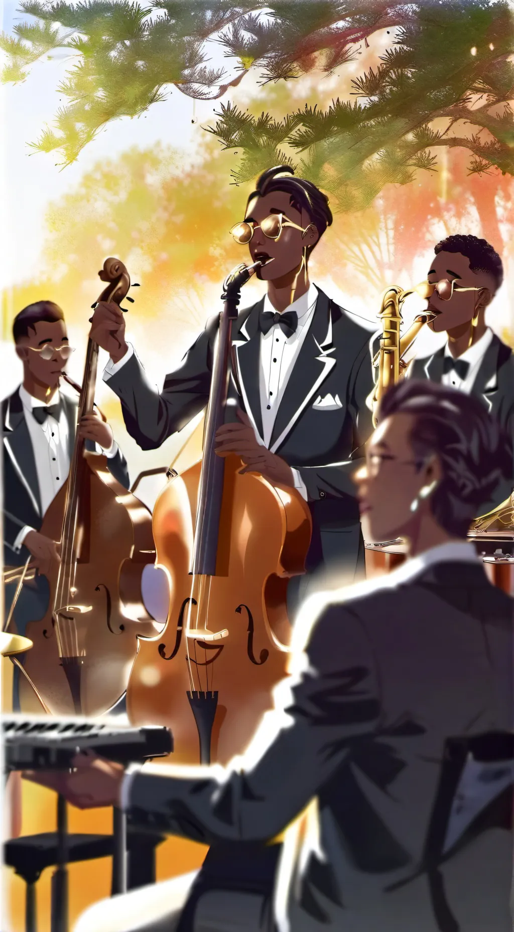 ai character: Song help background