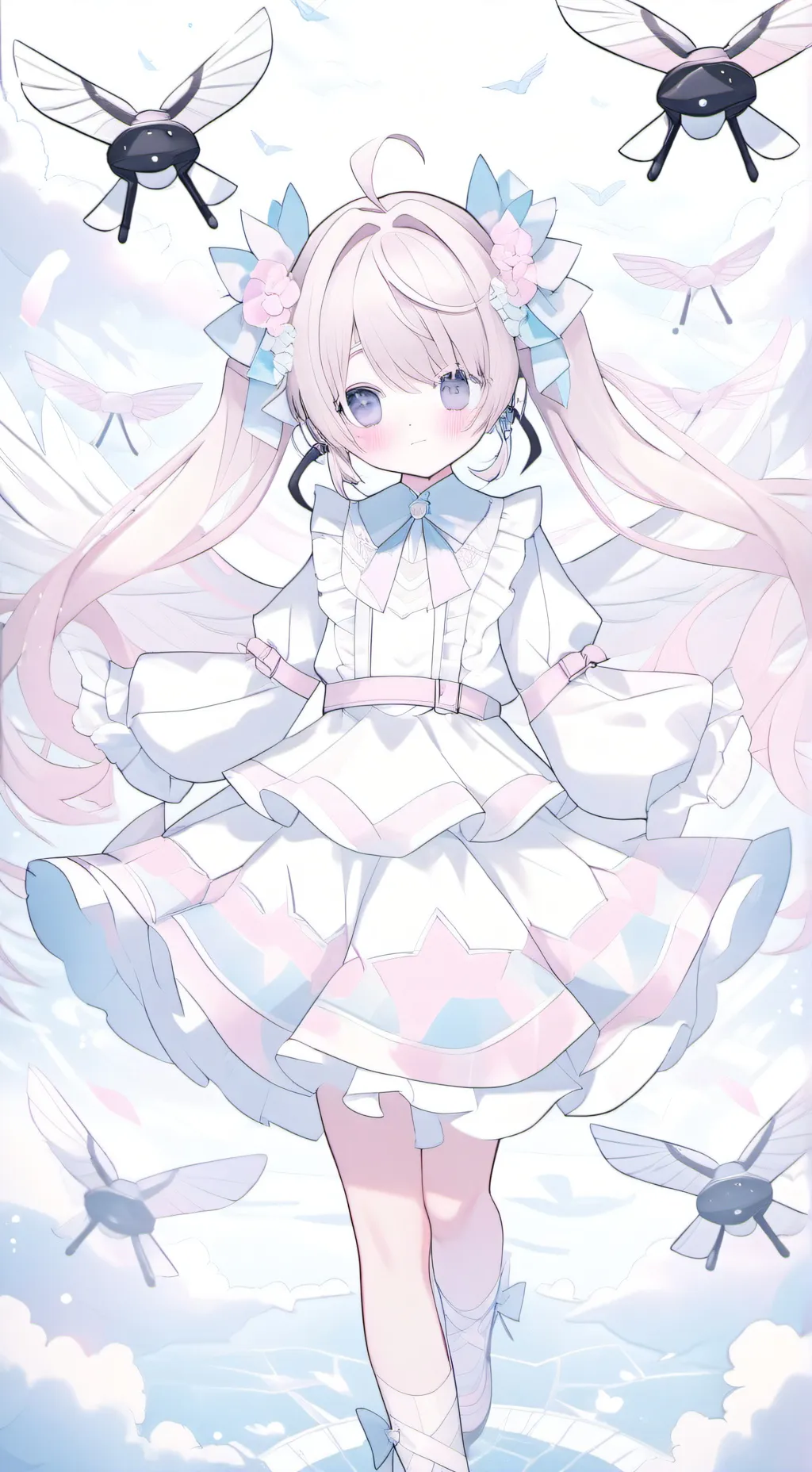 ai character: murder drones  background