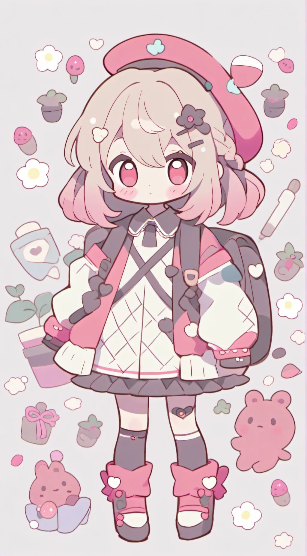 ai character: gabriela la q toma background