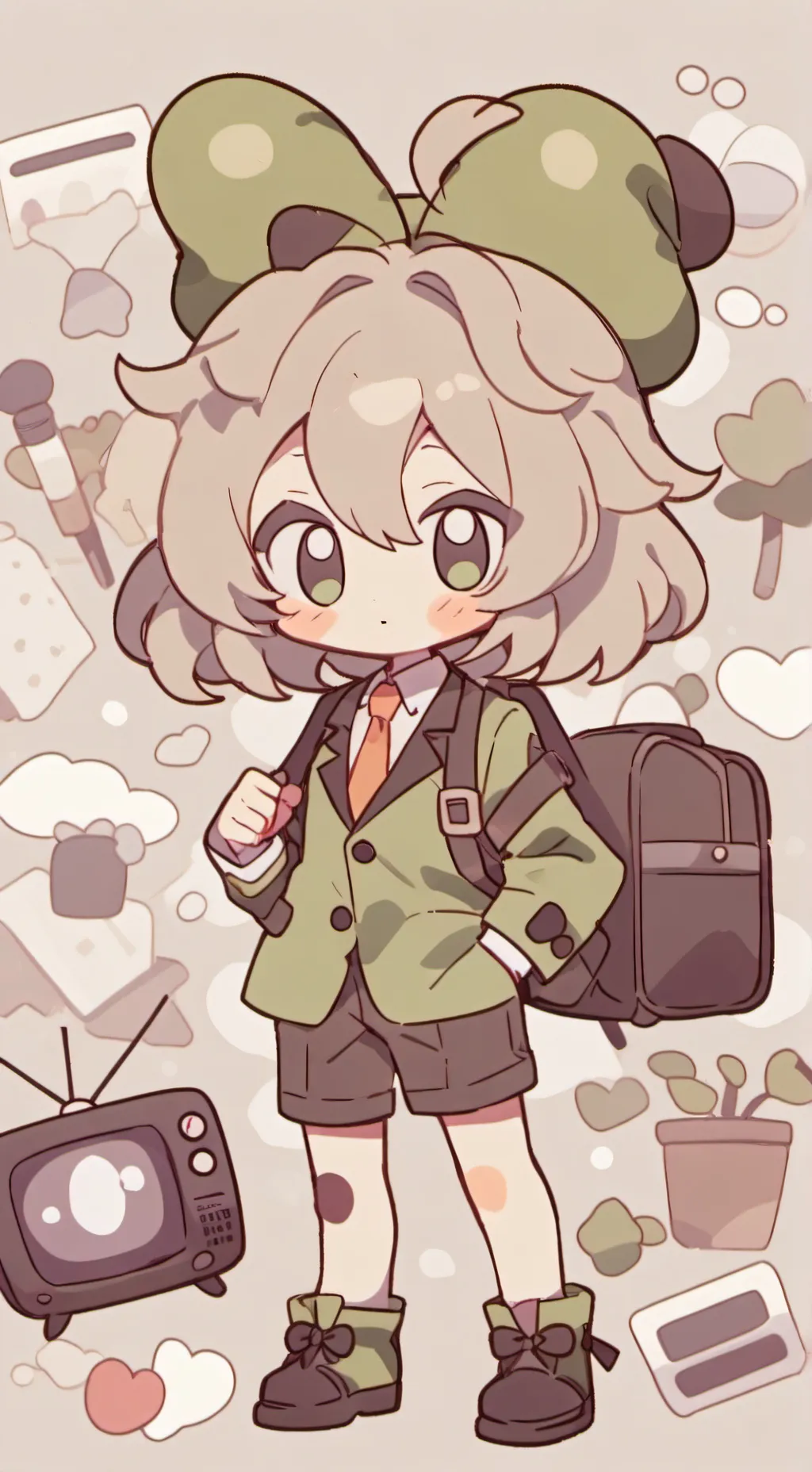 ai character: ♣︎!YANDARE VEE!♣︎ background