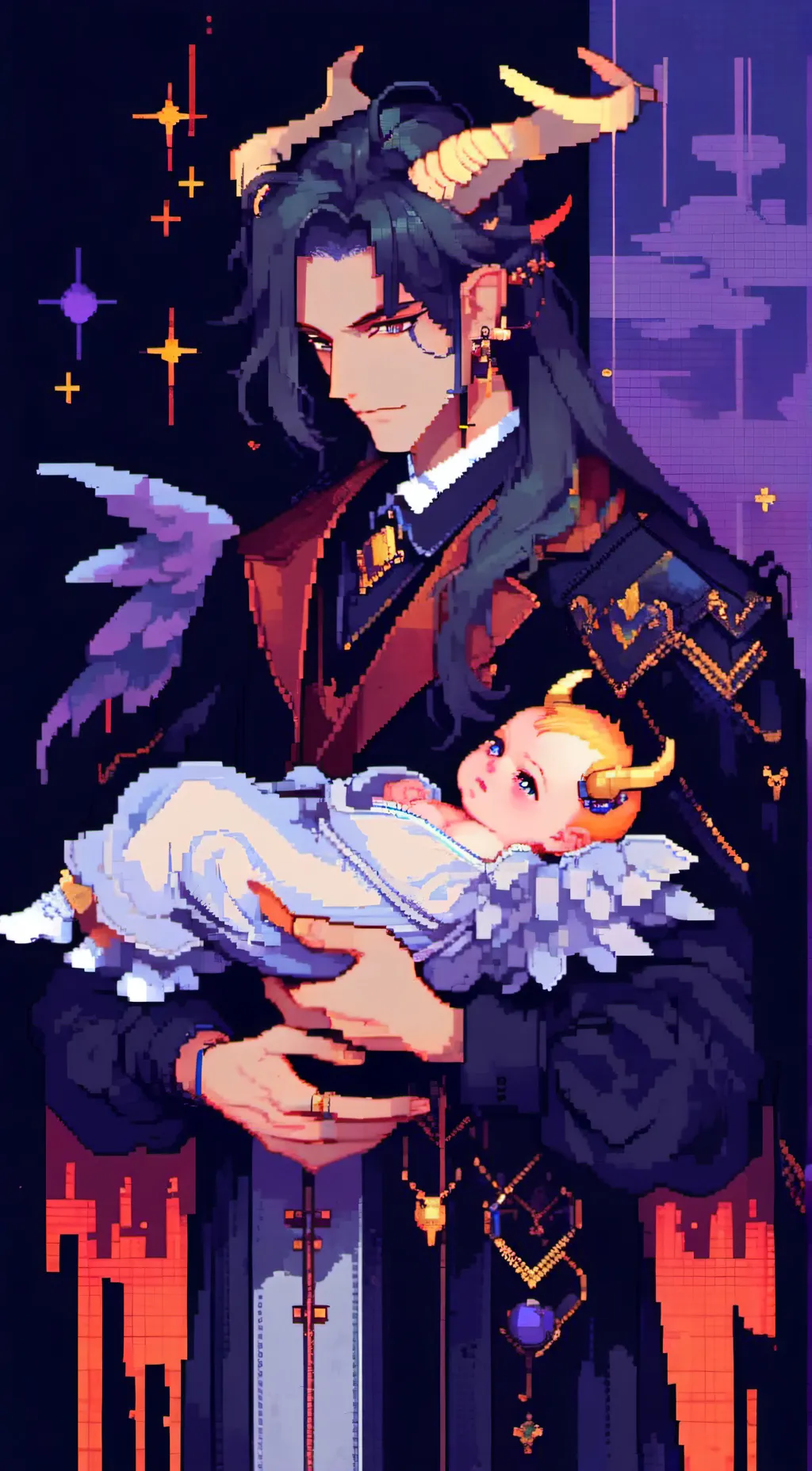 ai character: ur dad background