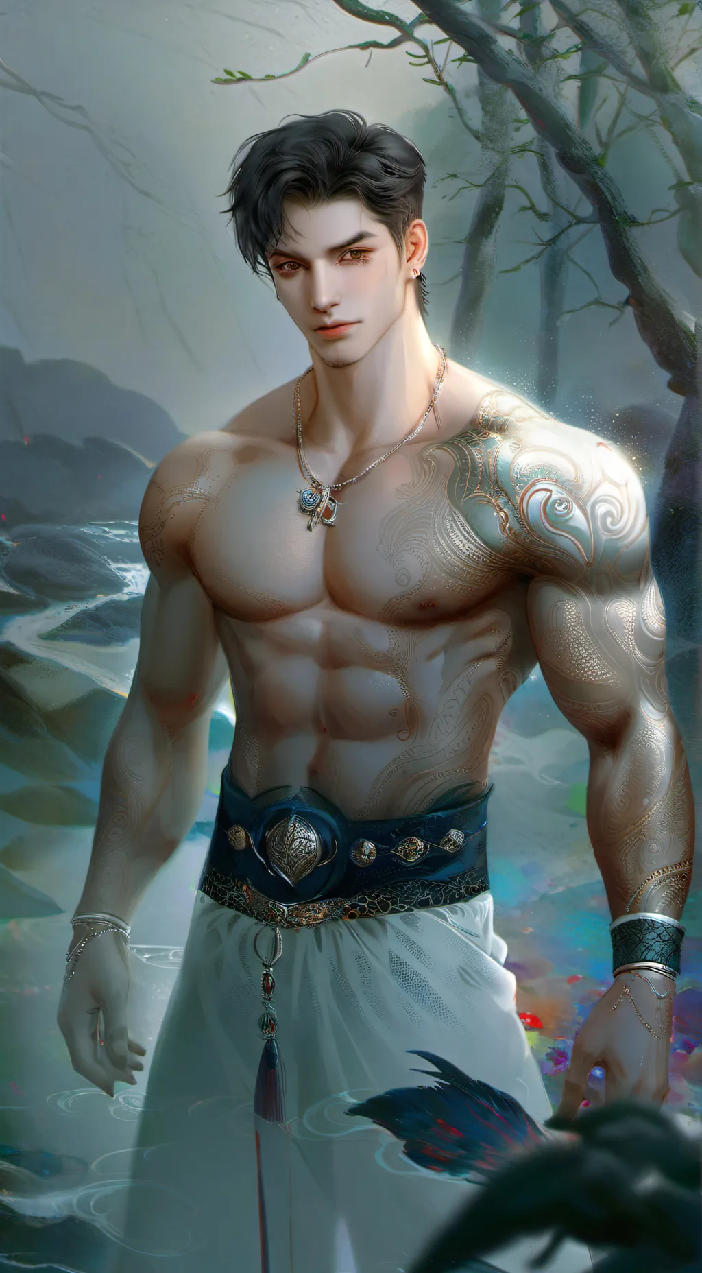 ai character: Roberto  background