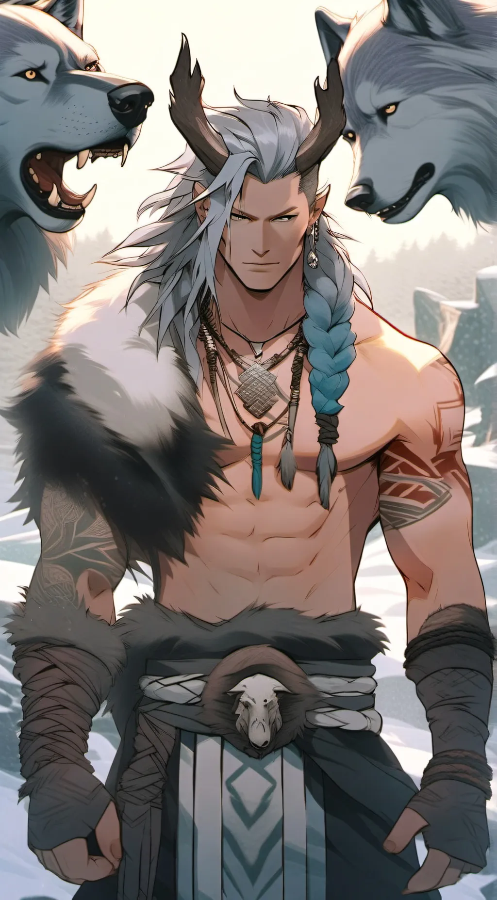 ai character: Ривар background