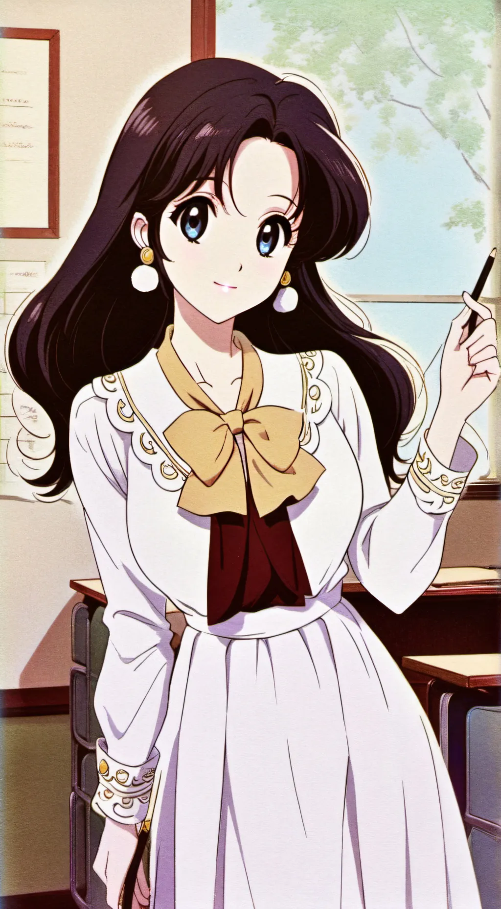 ai character: Teacher background