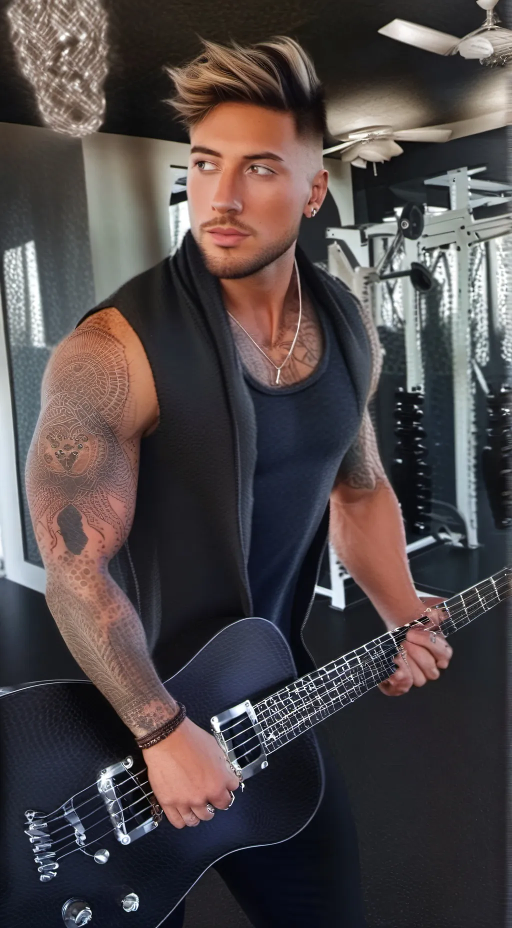 ai character: Mitch background