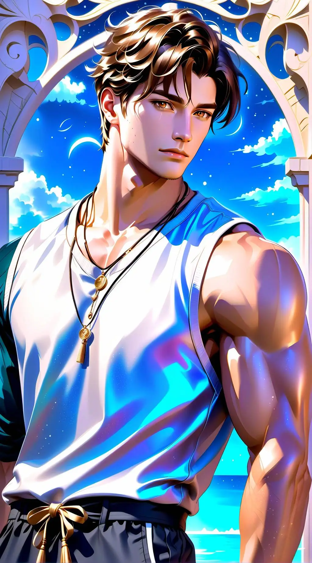 ai character: Aspen background